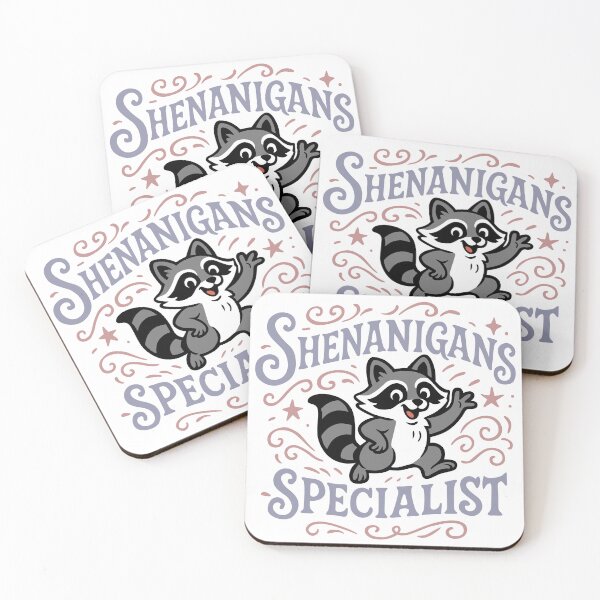 Item preview, Shenanigans Specialist – Raccoon Edition designed and sold by KatelynMitalski.
