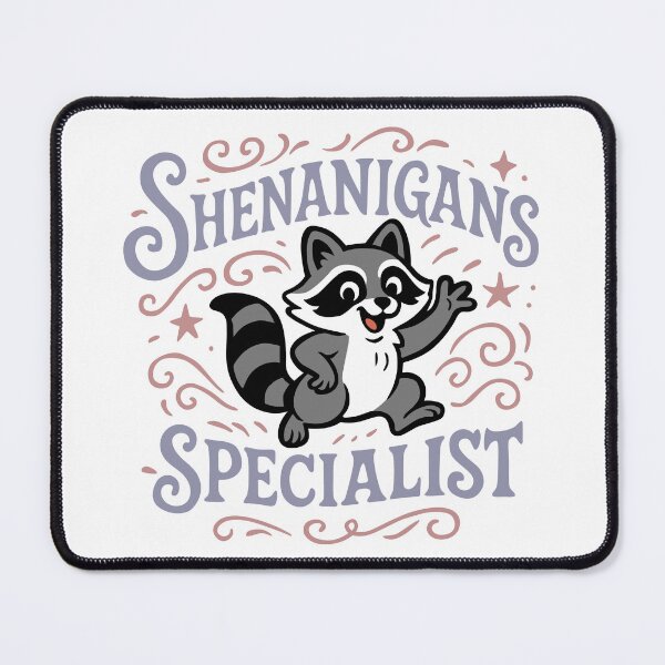 Item preview, Shenanigans Specialist – Raccoon Edition designed and sold by KatelynMitalski.