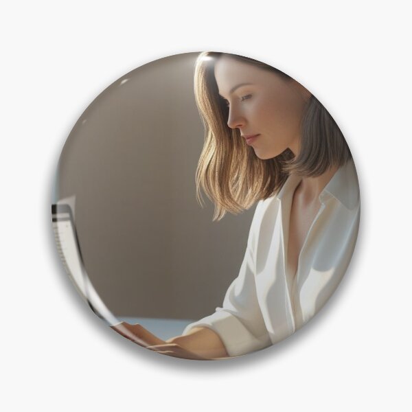Item preview, Focused Professional Woman Working designed and sold by preetdigitals.