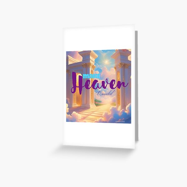 Item preview, Make Heaven Crowded designed and sold by Daily Bible Quotes.