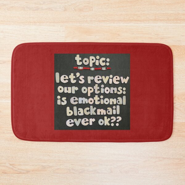 Item preview, Topic:  Blackmail Options designed and sold by prunellaparsnip.