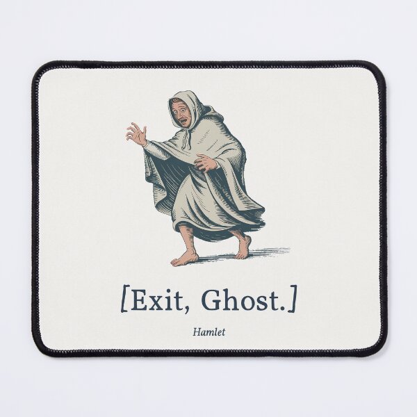 Item preview, [Exit, Ghost.] – Funny Shakespeare Stage Direction designed and sold by theatrefinery.