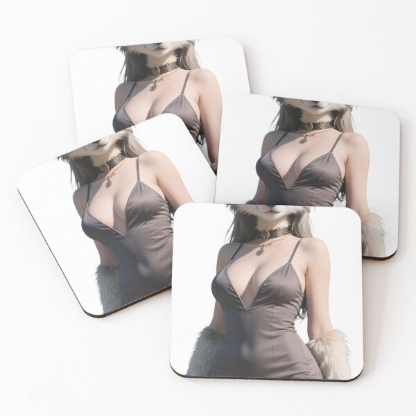Item preview, little gray fox, woman's body designed and sold by anarojas96.