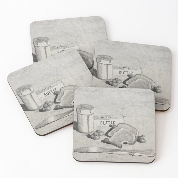 Item preview, Still Life with Toast and Pills designed and sold by lamiafall.