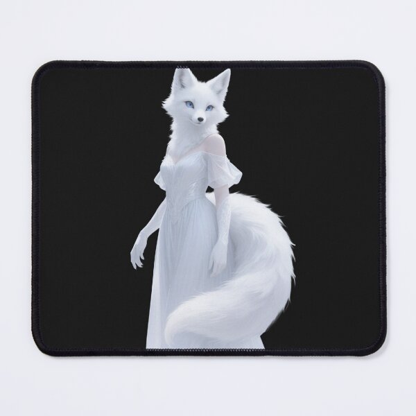 Item preview, elegant little white fox designed and sold by anarojas96.