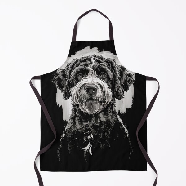 Item preview, Black Labradoodle Dog designed and sold by rbc-wrights.