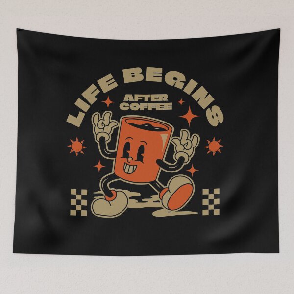 Item preview, Life begins after coffee designed and sold by notorius12.