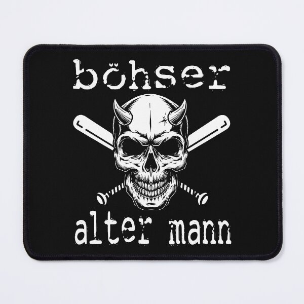 Item preview, Mean Old Man; German; designed and sold by StickerApe.
