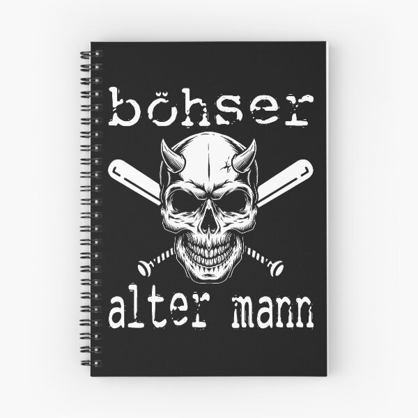 Item preview, Mean Old Man; German; designed and sold by StickerApe.