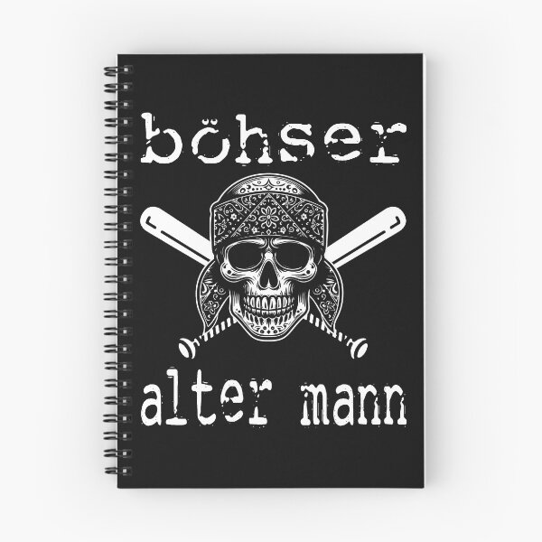 Item preview, Mean Old Man; German; designed and sold by StickerApe.