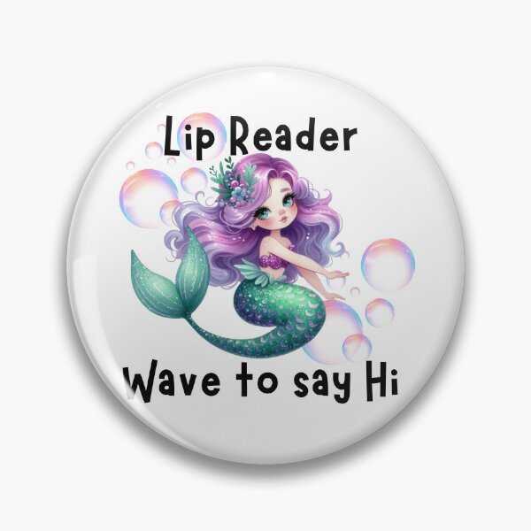 Item preview, Lip Reader Mermaid – Wave to Say Hi Shirt designed and sold by Dance Vibes: Blingit Studios.