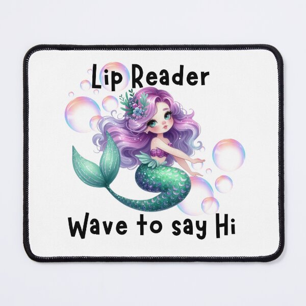 Item preview, Lip Reader Mermaid – Wave to Say Hi Shirt designed and sold by Dance Vibes: Blingit Studios.