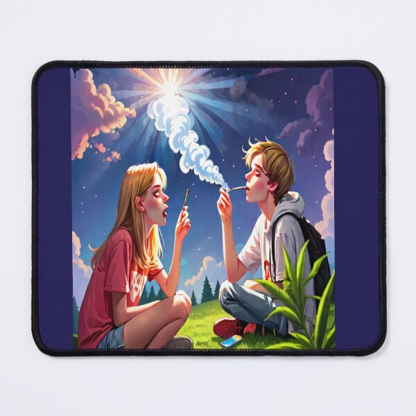 Item preview, Teens Getting High – Cartoon Drug Parody designed and sold by KoliBabb.