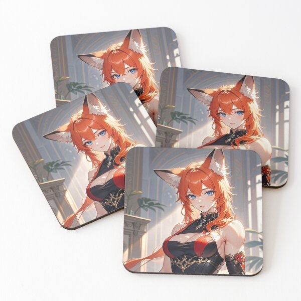 Item preview, beautiful girl with cat ears designed and sold by anarojas96.
