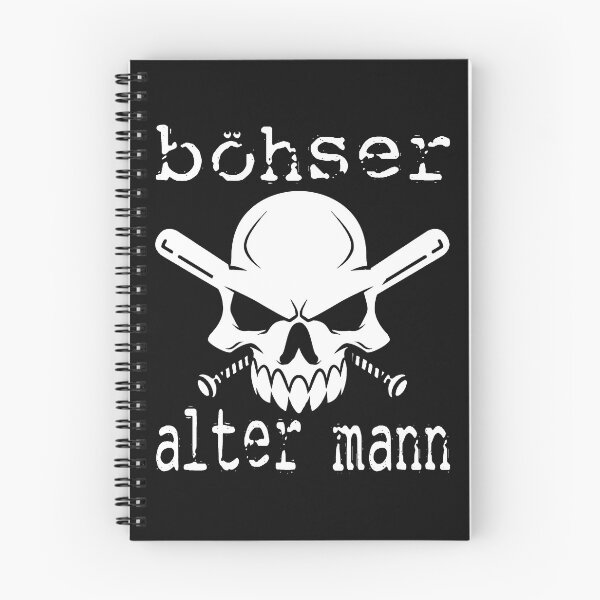Item preview, Mean Old Man; German; designed and sold by StickerApe.