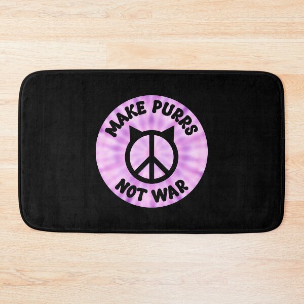 Item preview, Make Purrs, Not War designed and sold by MannyShop.