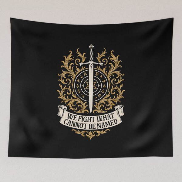 Item preview, We Fight What Cannot Be Named Knights Wargaming designed and sold by pixeptional.