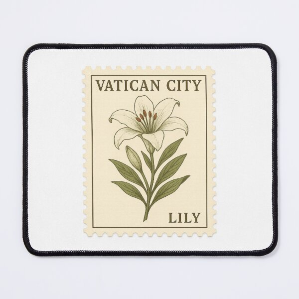 Item preview, Lily Vatican City Postage Stamp Vintage Botanical designed and sold by Planthem.