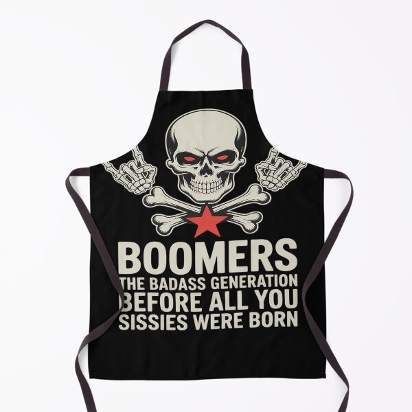 Item preview, Boomers Badass Generation Skull Humor Rebel Pride designed and sold by rbc-wrights.