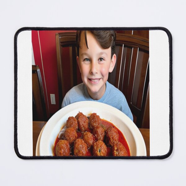 Item preview, The Meatball Kid – Messy, Saucy, and Proud designed and sold by KoliBabb.