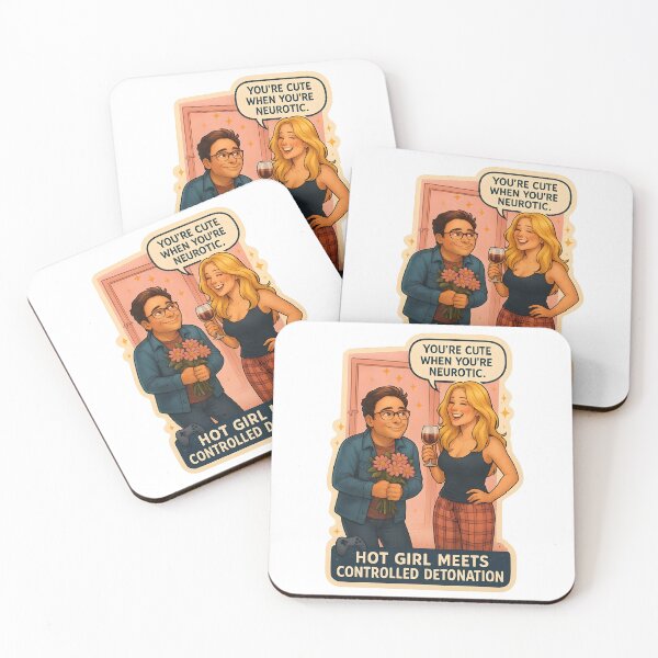Item preview, Hot Girl Meets Controlled Detonation – Leonard & Penny Love Explosion designed and sold by MAVNALE.
