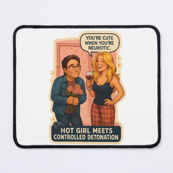 Item preview, Hot Girl Meets Controlled Detonation – Leonard & Penny Love Explosion designed and sold by MAVNALE.