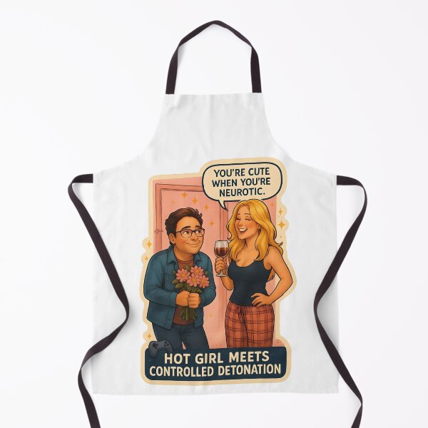 Item preview, Hot Girl Meets Controlled Detonation – Leonard & Penny Love Explosion designed and sold by MAVNALE.