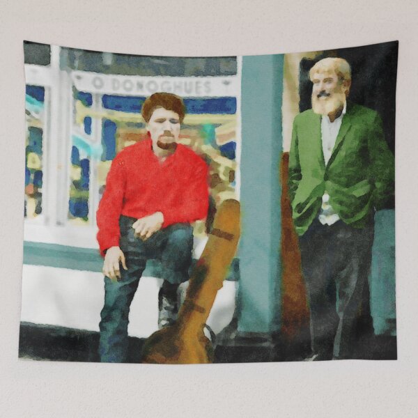 Item preview, Luke and Ronnie at O'Donoghues designed and sold by Deaglán Studio.