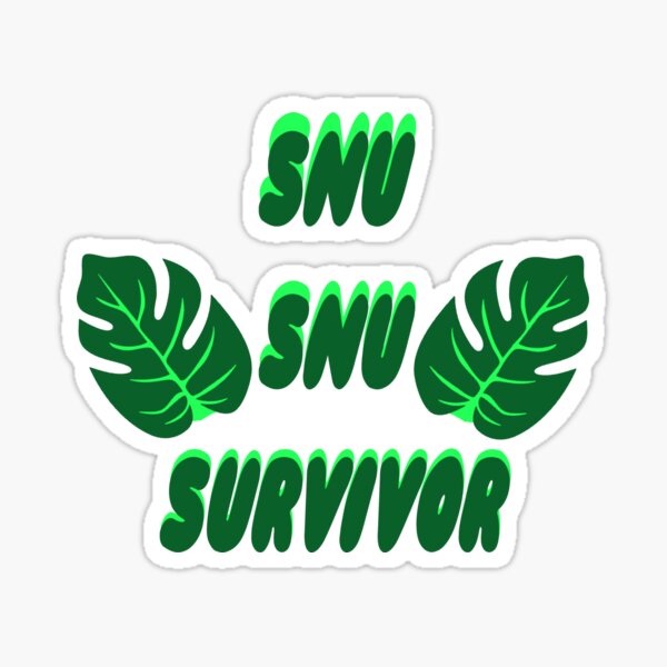 Item preview, SNU SNU SURVIVOR designed and sold by Onlypridelands .