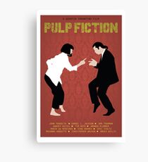 Pulp Fiction Movie Poster Canvas Print