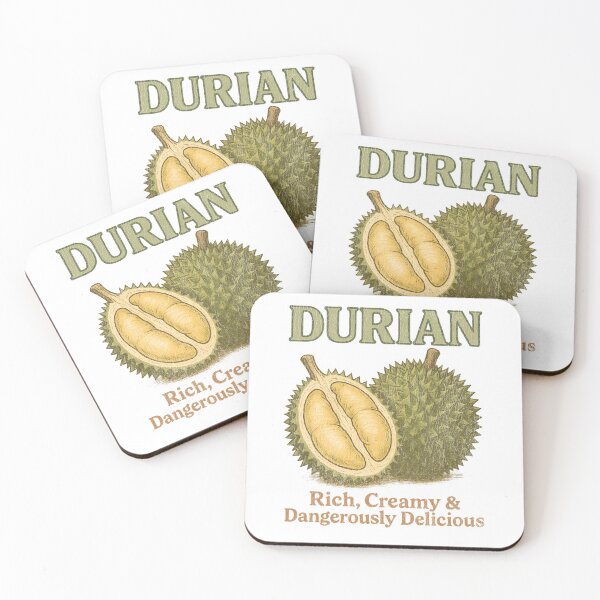 Item preview, Durian Vintage Rich, Creamy and Dangerously Delicious Fruit designed and sold by zakugan.