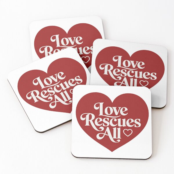Item preview, Love Rescues All – Animal Rescue Pet Adoption designed and sold by CuteDesignables.