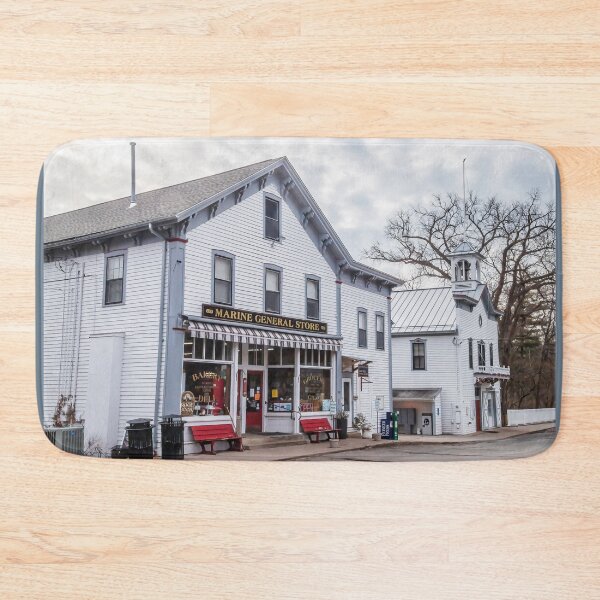 Item preview, Historic - Marine General Store and Marine on St. Croix City Hall in Minnesota designed and sold by LINDA MCKUSICK.