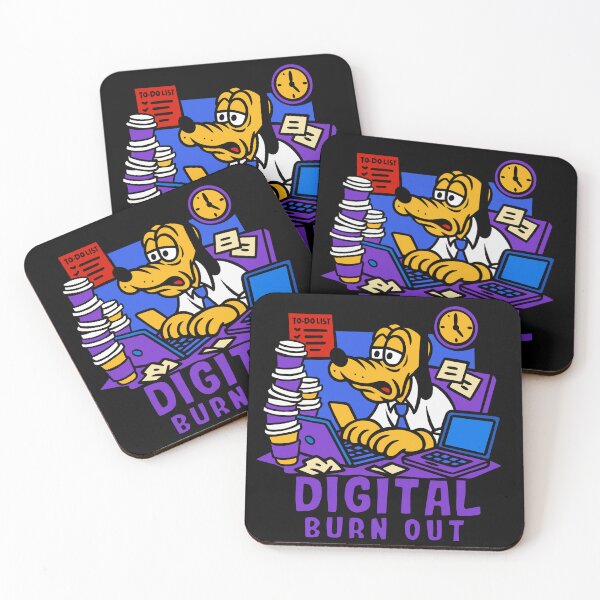 Item preview, Digital Burnout designed and sold by UnicornDreamers.