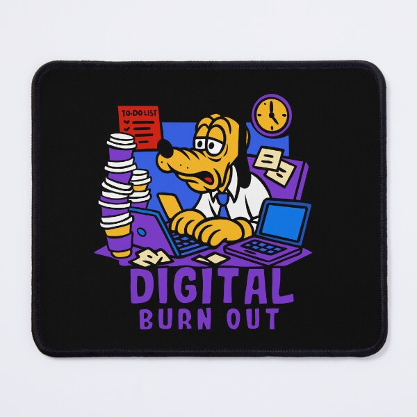 Item preview, Digital Burnout designed and sold by UnicornDreamers.