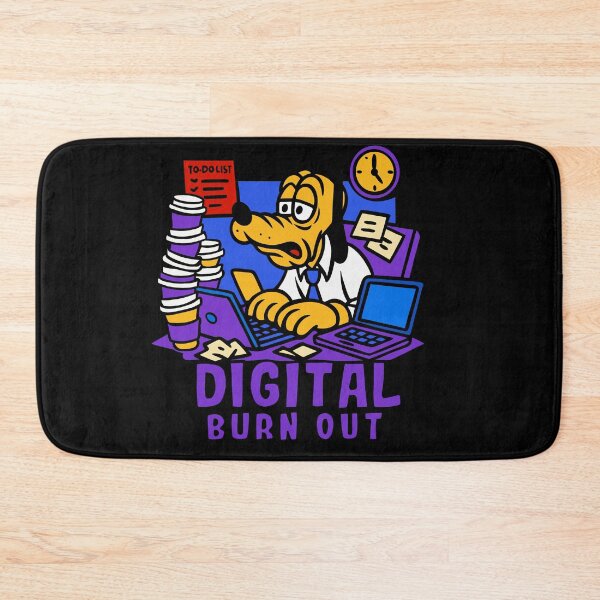 Item preview, Digital Burnout designed and sold by UnicornDreamers.