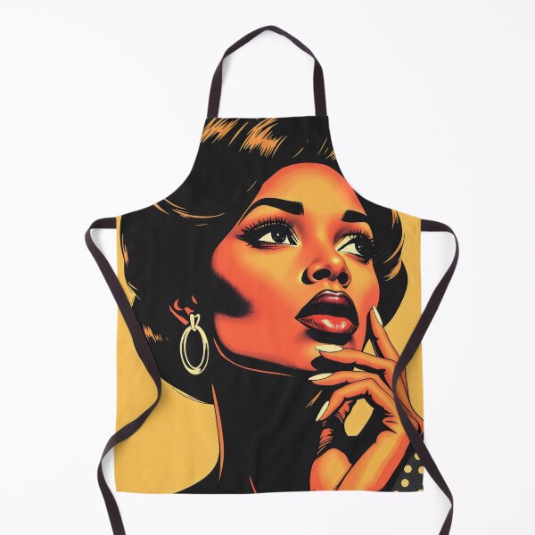 Item preview, Pop Art Black Woman in Profile Poster designed and sold by EthosWear.
