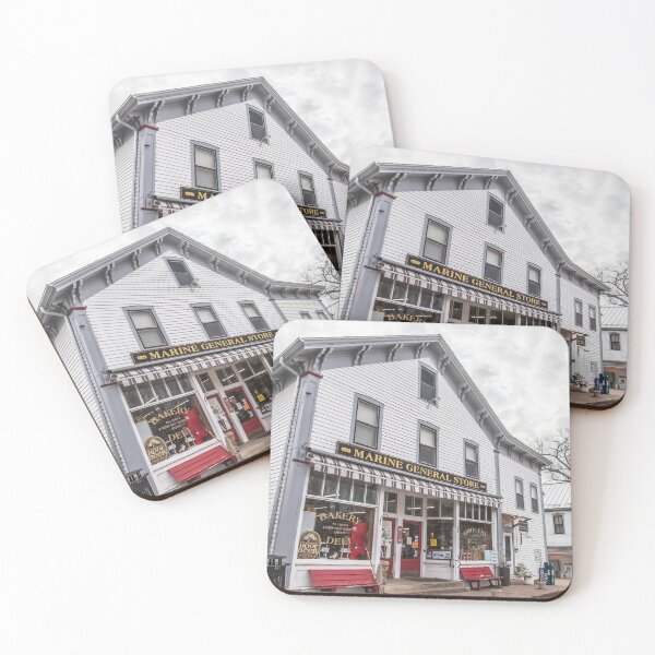 Item preview, Historic - Marine General Store and Marine on St. Croix City Hall in Minnesota designed and sold by LINDA MCKUSICK.