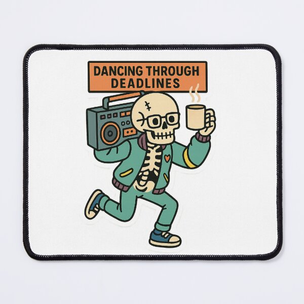 Item preview, Dancing Through Deadlines Skeleton designed and sold by Bluntdivas.