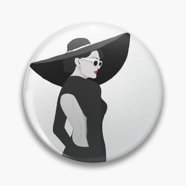 Item preview, Black and white illustration woman designed and sold by cadstudios.