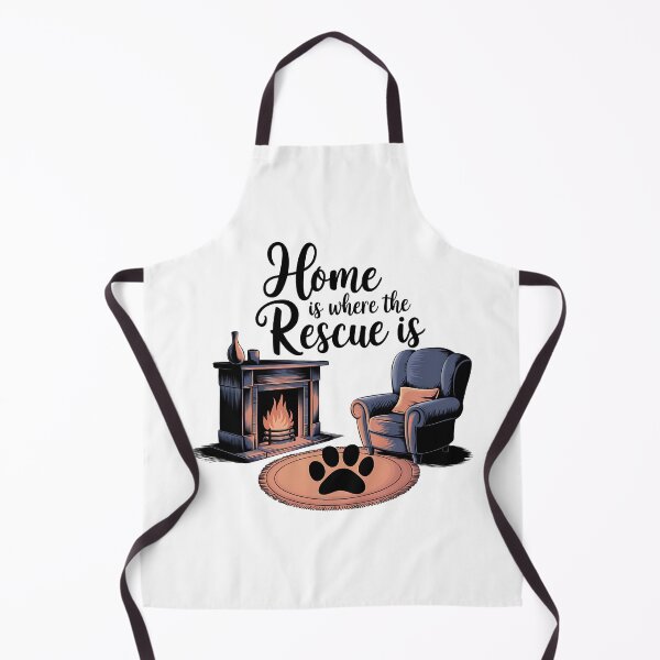 Item preview, Home Is Where the Rescue Is – Animal Lover designed and sold by CuteDesignables.