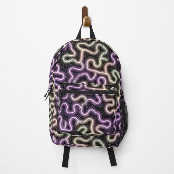 Item preview, Neon Liquid Waves Abstract Pattern designed and sold by Lead Design.