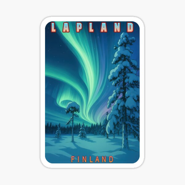 Item preview, Lapland - Finland designed and sold by WhereTheFunIs.
