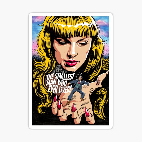 Smallest Man Sticker