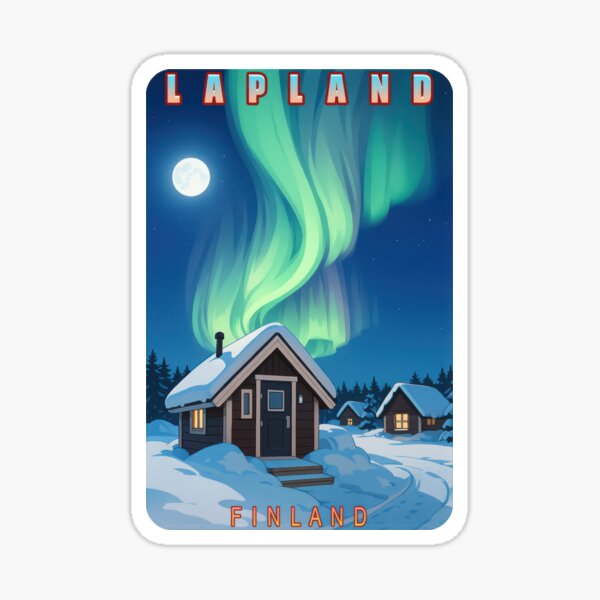 Item preview, Lapland - Finland designed and sold by WhereTheFunIs.