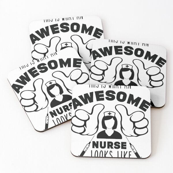 Item preview, Awesome Nurse Thumbs Up Gift Design designed and sold by DavidMay.