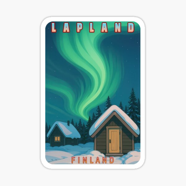 Item preview, Lapland - Finland designed and sold by WhereTheFunIs.