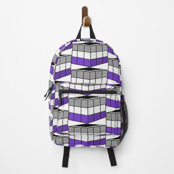 Item preview, Rubik Asexual Pride Flag Cube designed and sold by HarveyHandcraftsandDesigns.