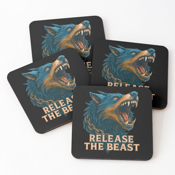 Item preview, Fenris WOLF head – Release the Beast Nordic Design designed and sold by Jawoahl.
