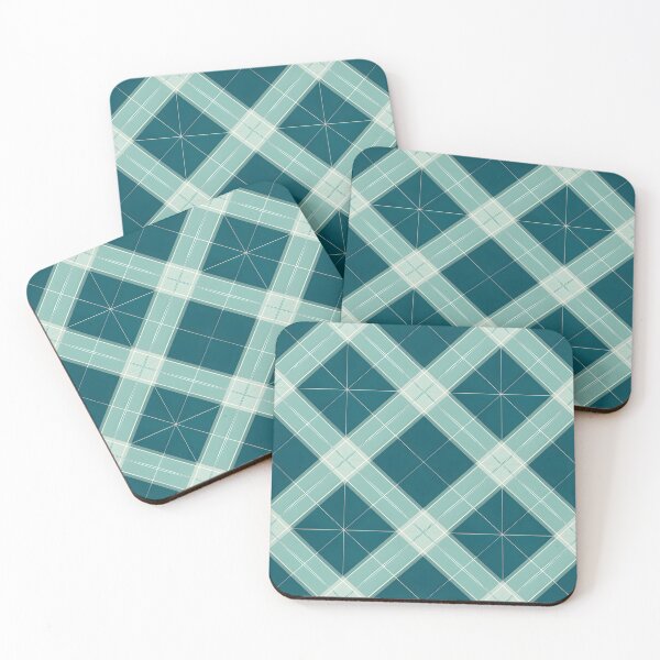 Item preview, Mint Teal Tartan Plaid Seamless Pattern – Modern Argyle Inspired Aesthetic designed and sold by FestivityFinds.